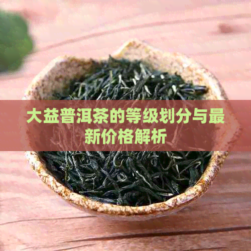 大益普洱茶的等级划分与最新价格解析