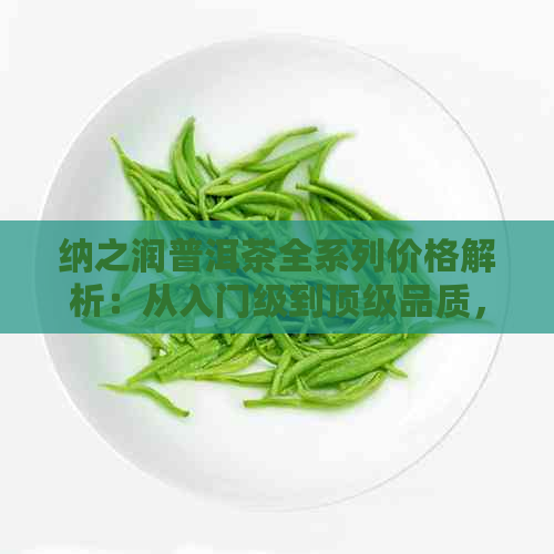 纳之润普洱茶全系列价格解析：从入门级到顶级品质，一目了然！