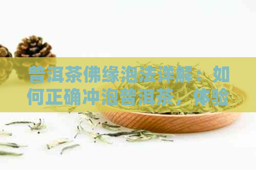 普洱茶佛缘泡法详解：如何正确冲泡普洱茶，体验茶禅一味