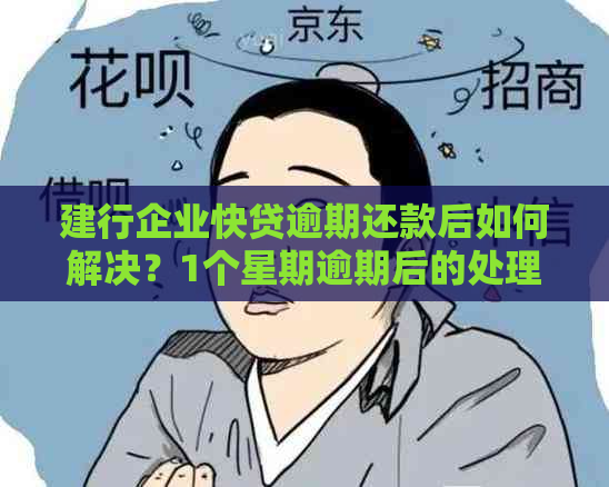 建行企业快贷逾期还款后如何解决？1个星期逾期后的处理方法和后果解析