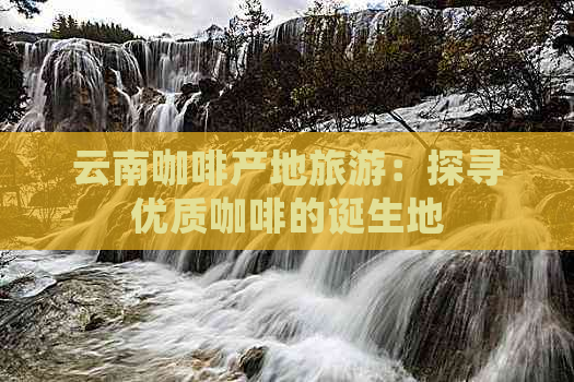 云南咖啡产地旅游：探寻优质咖啡的诞生地