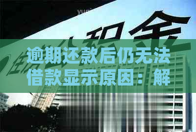 逾期还款后仍无法借款显示原因：解决微粒贷出借困难的正确方法