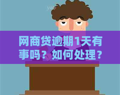 网商贷逾期1天有事吗？如何处理？逾期一天后果如何？