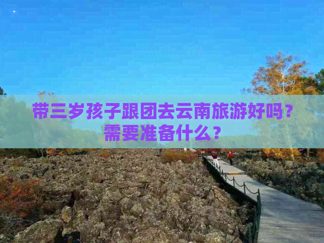 带三岁孩子跟团去云南旅游好吗？需要准备什么？