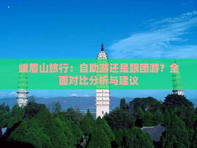 峨眉山旅行：自助游还是跟团游？全面对比分析与建议