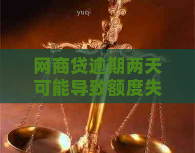 网商贷逾期两天可能导致额度失效，用户应如何应对？