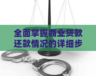 全面掌握商业贷款还款情况的详细步骤和方法，解决用户可能遇到的一切问题