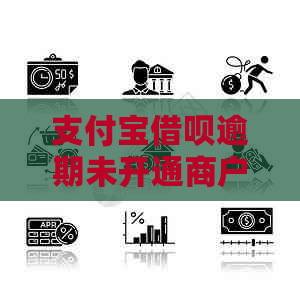 支付宝借呗逾期未开通商户收款码，资金如何处理？