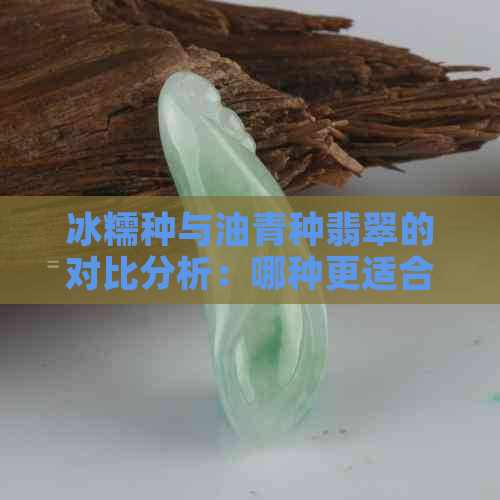 冰糯种与油青种翡翠的对比分析：哪种更适合您？