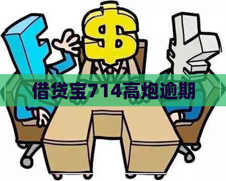 借贷宝714高炮逾期