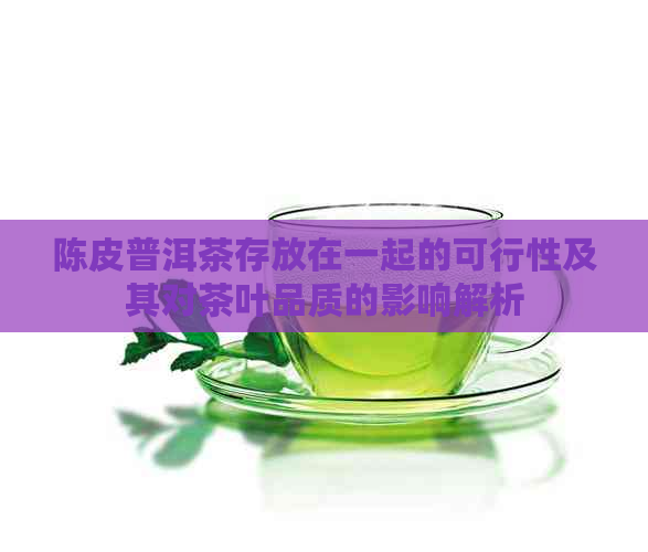 陈皮普洱茶存放在一起的可行性及其对茶叶品质的影响解析