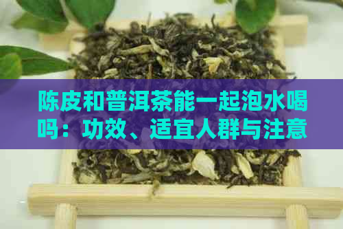 陈皮和普洱茶能一起泡水喝吗：功效、适宜人群与注意事项