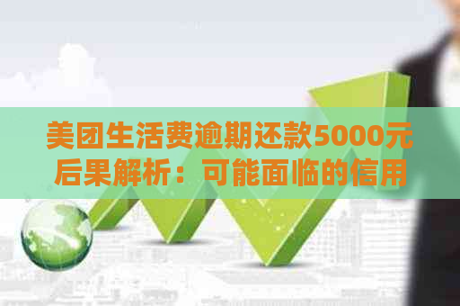 美团生活费逾期还款5000元后果解析：可能面临的信用影响与解决方案