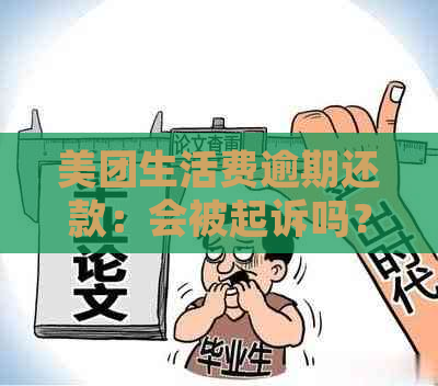 美团生活费逾期还款：会被起诉吗？多久能解决？