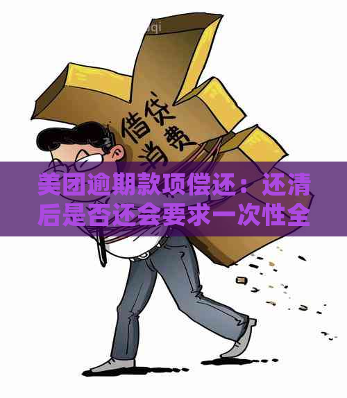 美团逾期款项偿还：还清后是否还会要求一次性全额还款？