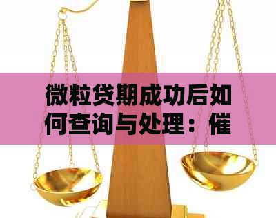 微粒贷期成功后如何查询与处理：电话、扣款问题解答