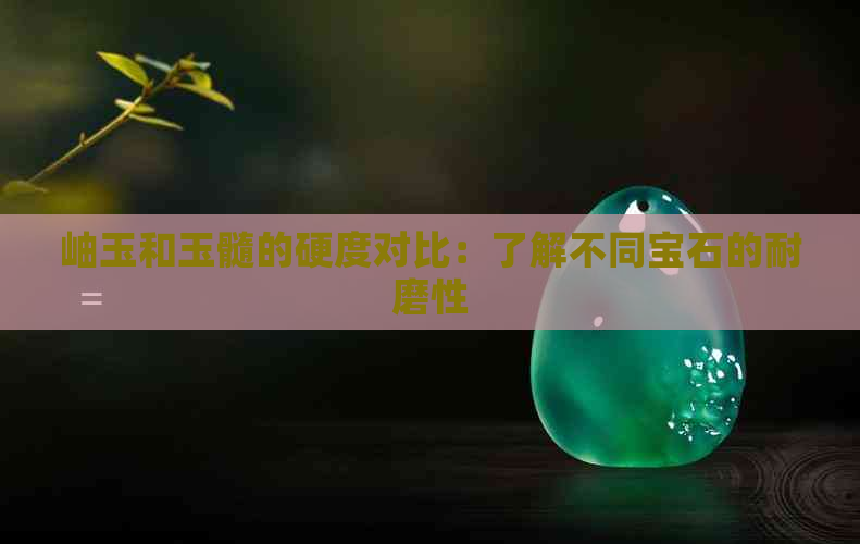 岫玉和玉髓的硬度对比：了解不同宝石的耐磨性