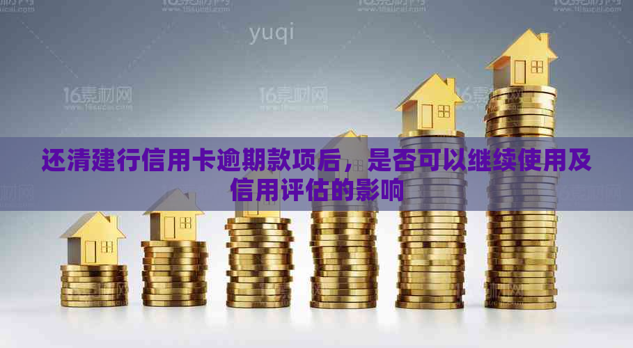 还清建行信用卡逾期款项后，是否可以继续使用及信用评估的影响