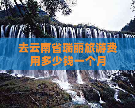 去云南省瑞丽旅游费用多少钱一个月