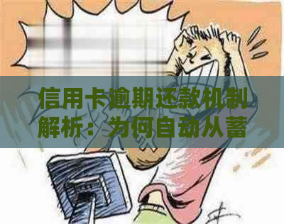 信用卡逾期还款机制解析：为何自动从蓄卡扣款？银行背后的原理是什么？