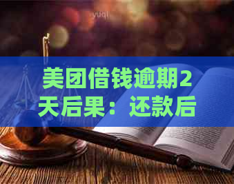 美团借钱逾期2天后果：还款后可再借吗？影响信用吗？下次还能借吗？