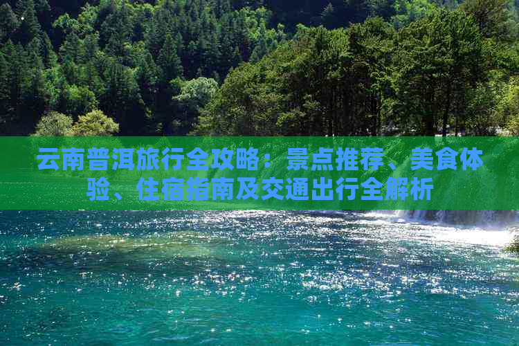 云南普洱旅行全攻略：景点推荐、美食体验、住宿指南及交通出行全解析