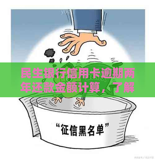 民生银行信用卡逾期两年还款金额计算，了解详细利息及银行处理方式