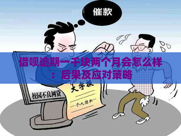 借呗逾期一千块两个月会怎么样：后果及应对策略