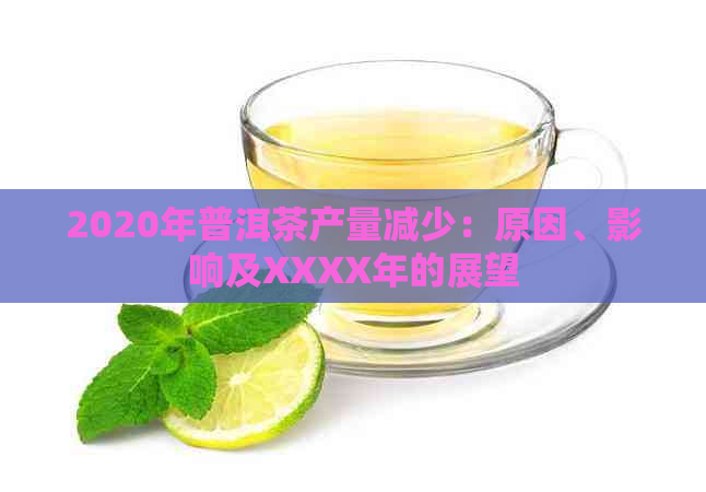 2020年普洱茶产量减少：原因、影响及XXXX年的展望