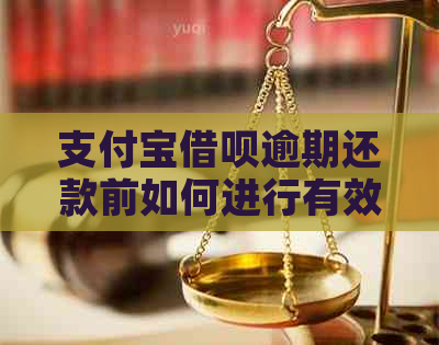 支付宝借呗逾期还款前如何进行有效协商？