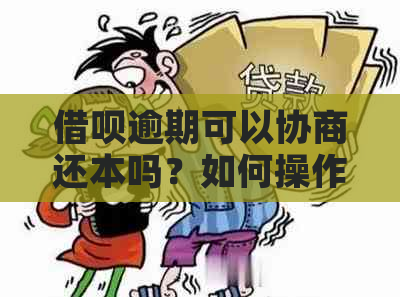 借呗逾期可以协商还本吗？如何操作？