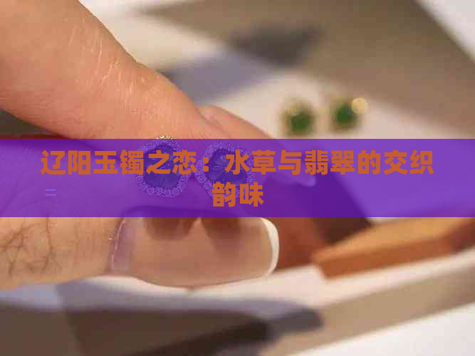 辽阳玉镯之恋：水草与翡翠的交织韵味