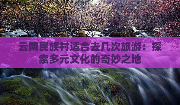 云南民族村适合去几次旅游：探索多元文化的奇妙之地