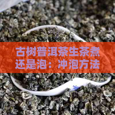 古树普洱茶生茶煮还是泡：冲泡方法技巧与品鉴比较