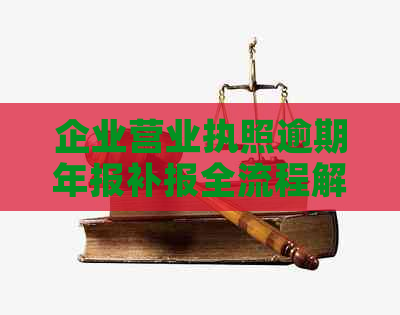 企业营业执照逾期年报补报全流程解析