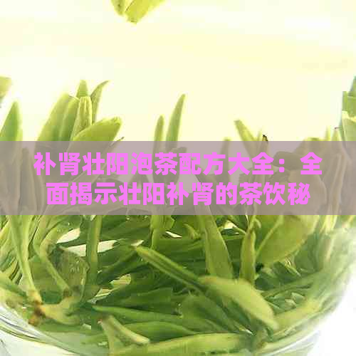 补肾壮阳泡茶配方大全：全面揭示壮阳补肾的茶饮秘