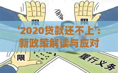 '2020贷款还不上':新政策解读与应对之道