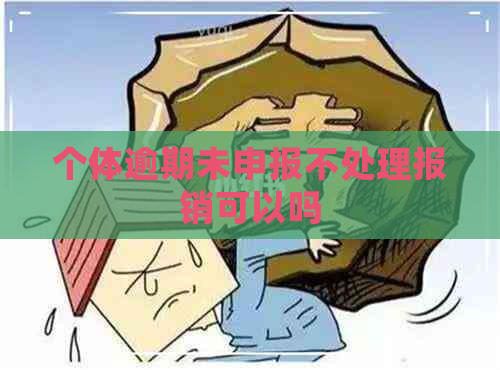 个体逾期未申报不处理报销可以吗