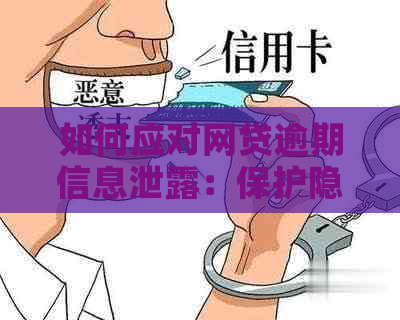 如何应对网贷逾期信息泄露：保护隐私、追回损失及预防未来风险