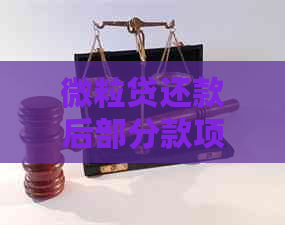 微粒贷还款后部分款项未显示：原因解析与解决办法