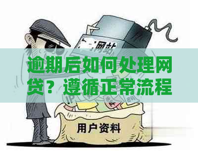 逾期后如何处理网贷？遵循正常流程还是有其他选择？