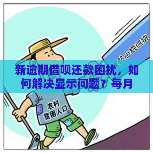 新逾期借呗还款困扰，如何解决显示问题？每月处理指南一览