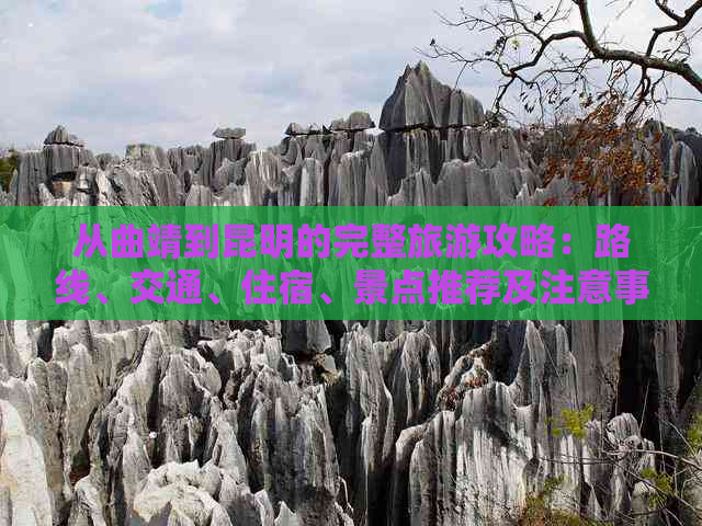 从曲靖到昆明的完整旅游攻略：路线、交通、住宿、景点推荐及注意事项