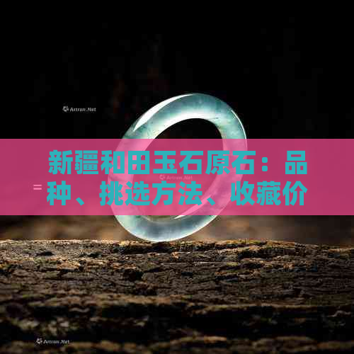 新疆和田玉石原石：品种、挑选方法、收藏价值及购买注意事项全方位解析