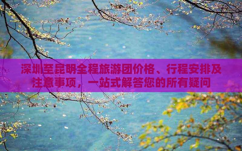 深圳至昆明全程旅游团价格、行程安排及注意事项，一站式解答您的所有疑问