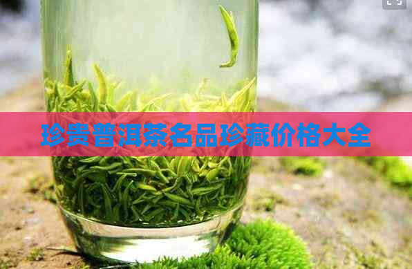 珍贵普洱茶名品珍藏价格大全