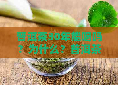 普洱茶30年能喝吗？为什么？普洱茶30年可以吃吗？请给出相关解释。