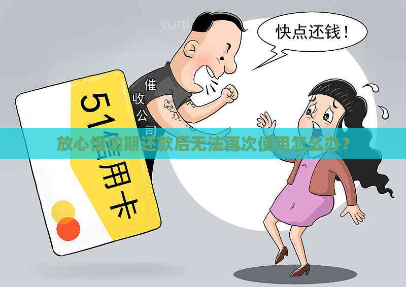 放心借逾期还款后无法再次使用怎么办？