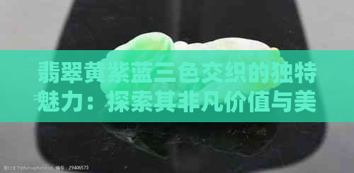 翡翠黄紫蓝三色交织的独特魅力：探索其非凡价值与美感