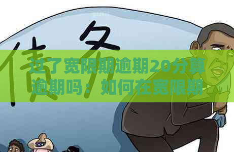 过了宽限期逾期20分算逾期吗：如何在宽限期内避免被算作逾期？